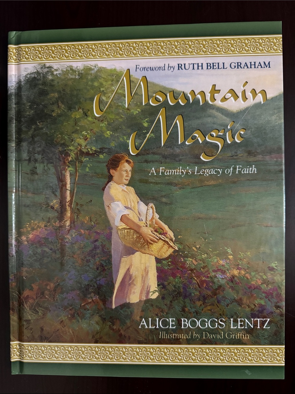 Mountain Magic by - Green Hardcover Kids Book